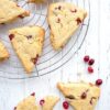 Sourdough Cranberry Orange Scones