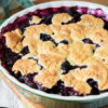 Sourdough Blueberry Cobbler