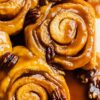 Sourdough Caramel Pecan Cinnamon Rolls