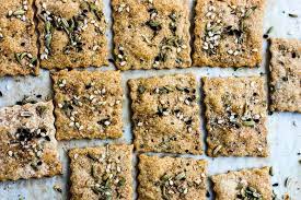 Crispy Sourdough Discard Crackers