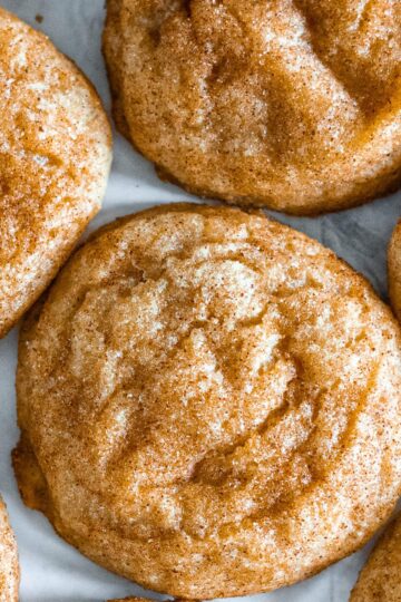 Soft & Chewy Sourdough Snickerdoodle Cookies