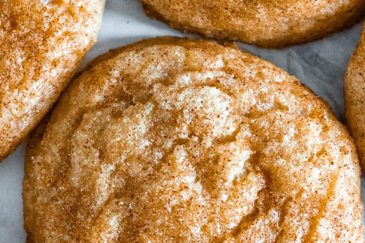Soft & Chewy Sourdough Snickerdoodle Cookies