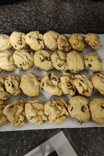 Sourdough Chocolate Chip Cookies