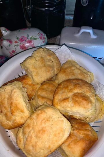 Soft, Buttery Sourdough Biscuits
